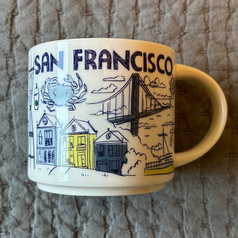 Starbucks San Francisco 2023 Been There Series Mug